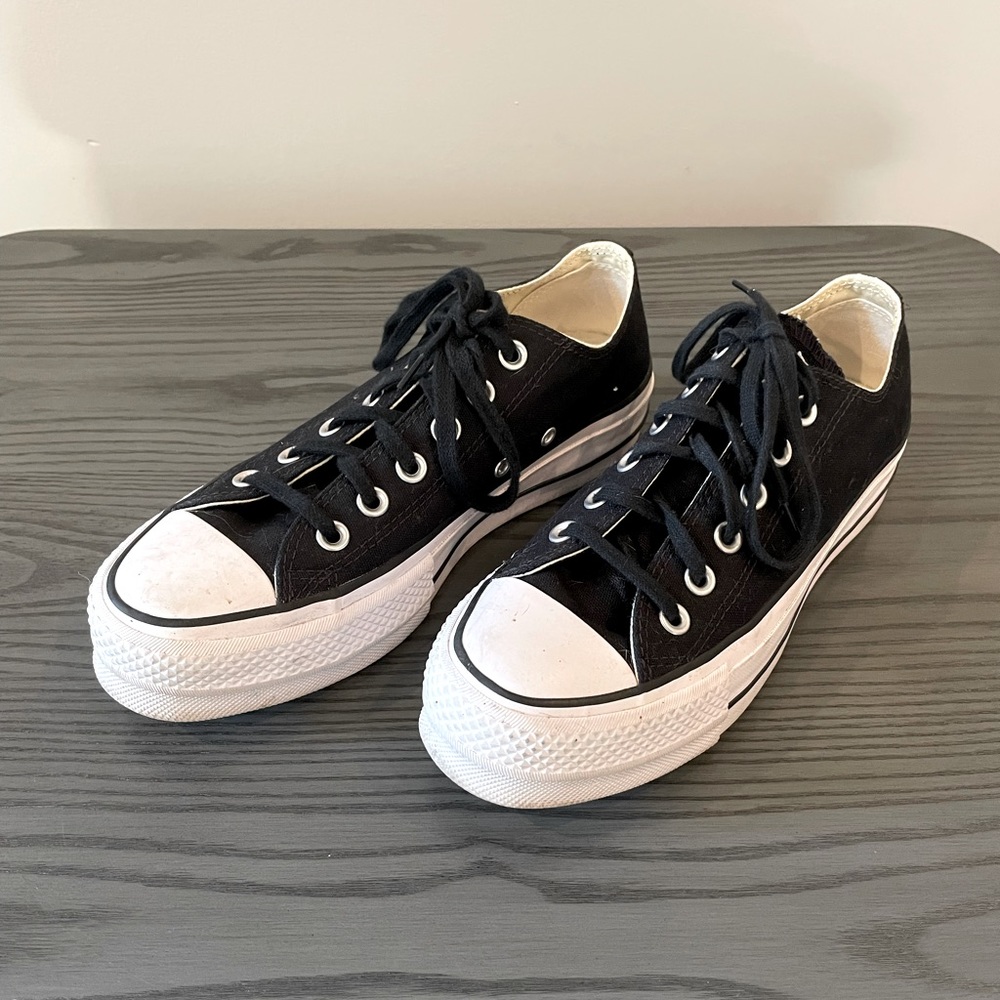 COPY - Converse Chuck Taylor All Star Black Platform Sneaker